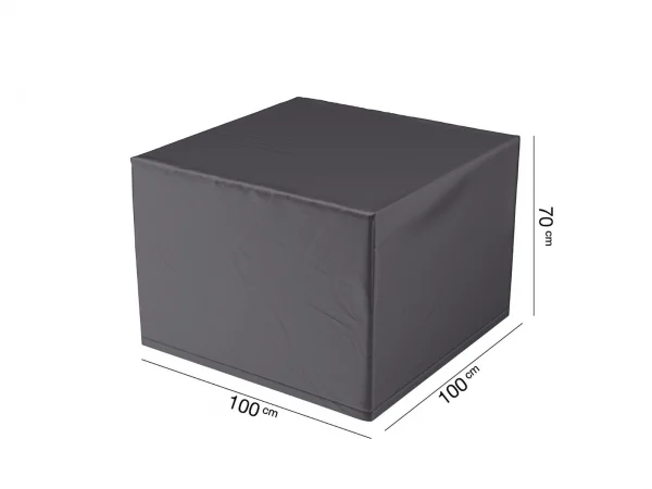 Husa mobilier gradina AeroCover pentru fotoliu, 100x100x70 cm, patrata, antracit