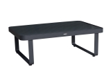 Set mobilier de gradina si terasa Higold Airport, 2 fotolii, canapea si masuta, negru ( Full Black)