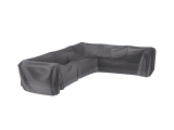 7947 lounge set cover corner L shape 330x255x100xH70 right anthracite transparent Aerocover 8717591778295 1