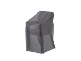 7962 stacking chair cover 67x67 anthracite transparent Aerocover 8717591775805