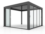 241129 Pergola with glass door