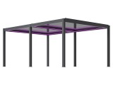 1. Pergola bioclimatica Pro 3x5.7 antracit scaled