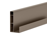 Main beam with gutter RAL1019