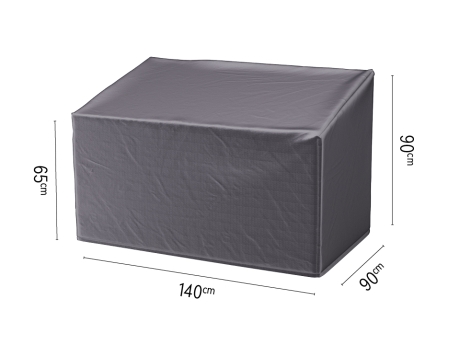 Husa mobilier gradina AeroCover pentru canapea, 140x90 x 65/90 cm, cu spatele inalt, antracit