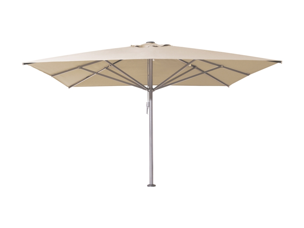 Parasol Liva 4x4 m ecru cadru gri scaled