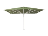 Parasol Liva 4x4 verde cadru alb scaled